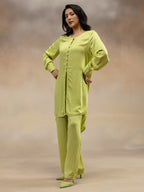 Women Lime Green Kurta