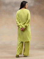 Women Lime Green Kurta